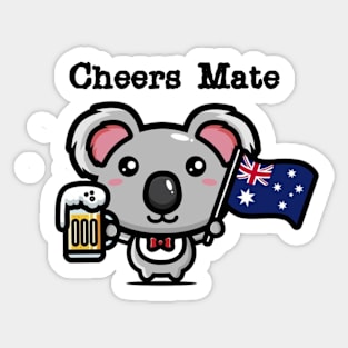 Cheers Mate Sticker